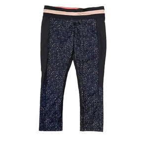 Lululemon Legging Give Me Qi Butterfly Mink Berry Cropped Pant Size 8